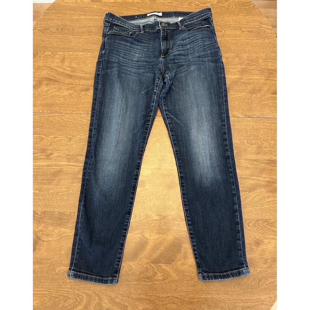 Banana Republic Jeans Women’s 31 Dark Wash Mid Rise Skinny Ankle